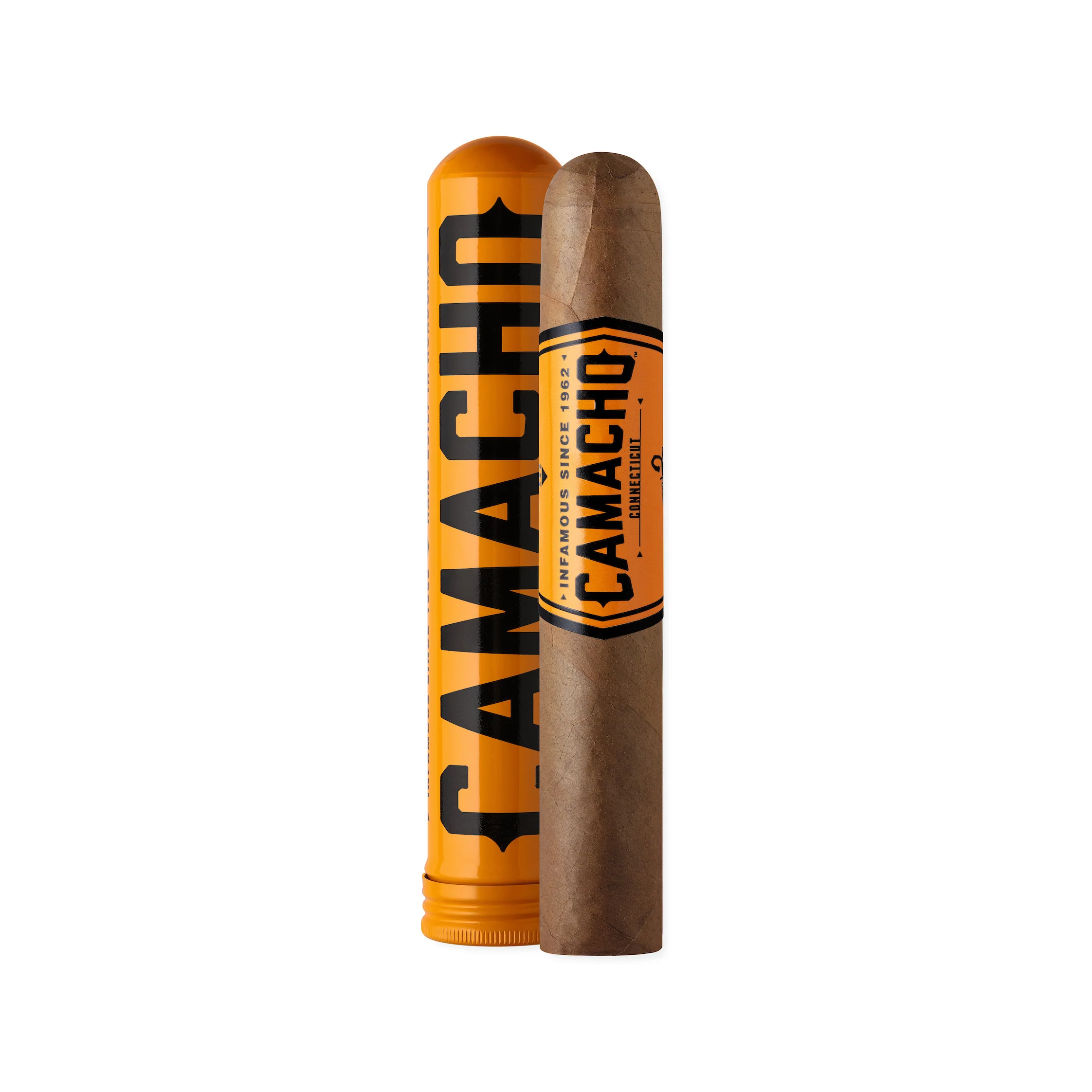 Camacho Connecticut Robusto Tubo Cigar - Image 2