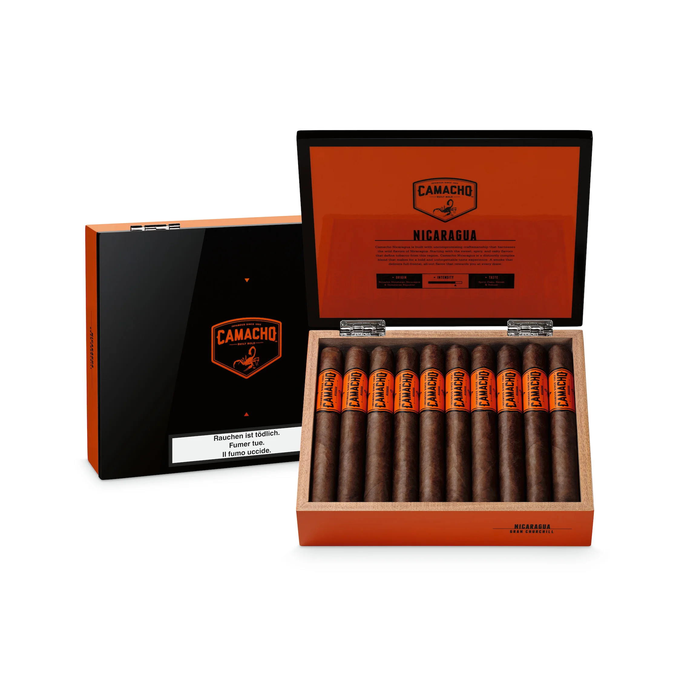Camacho Nicaragua Gran Churchill Cigar - Image 5