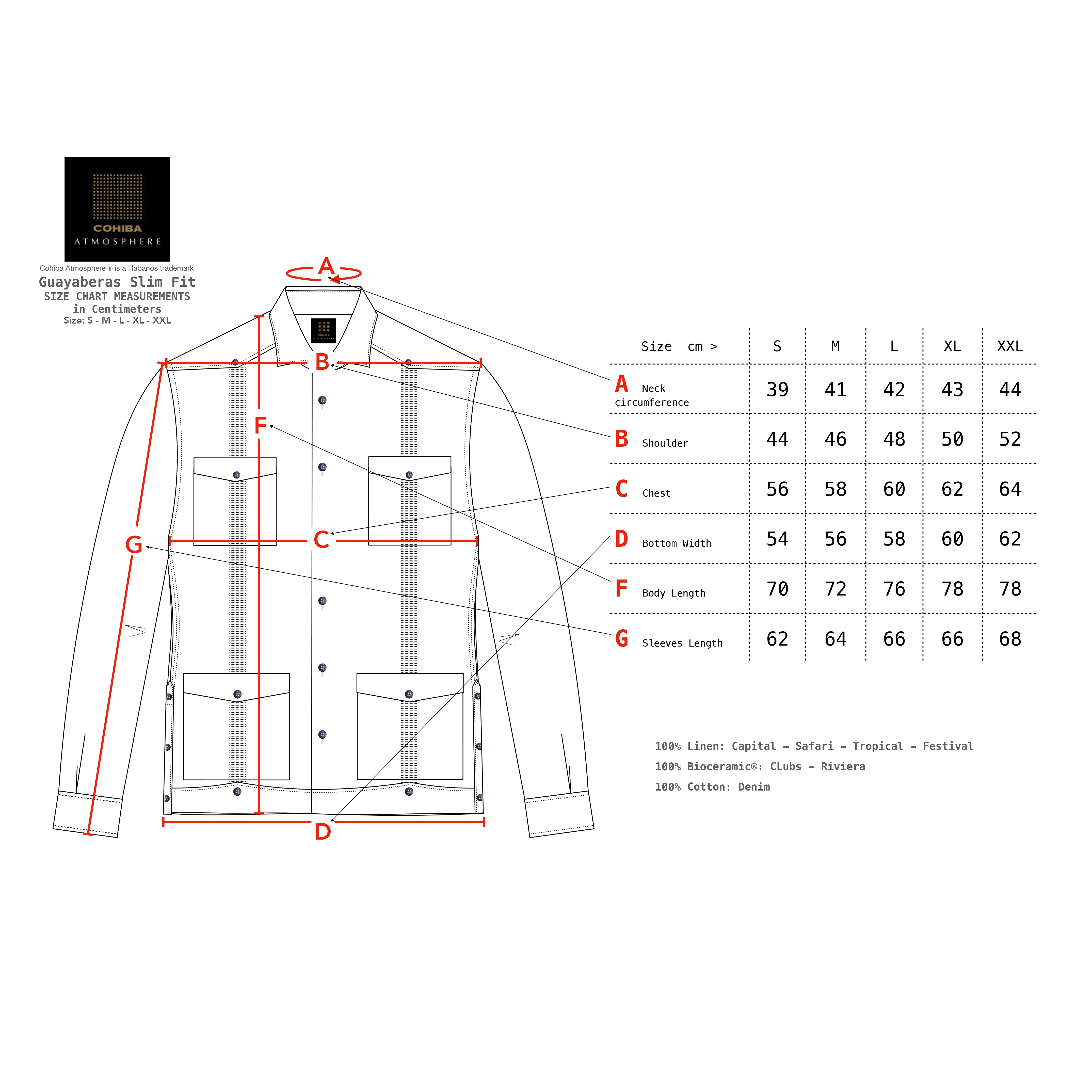 Cohiba Atmosphere Guayabera Bioceramic - Image 8
