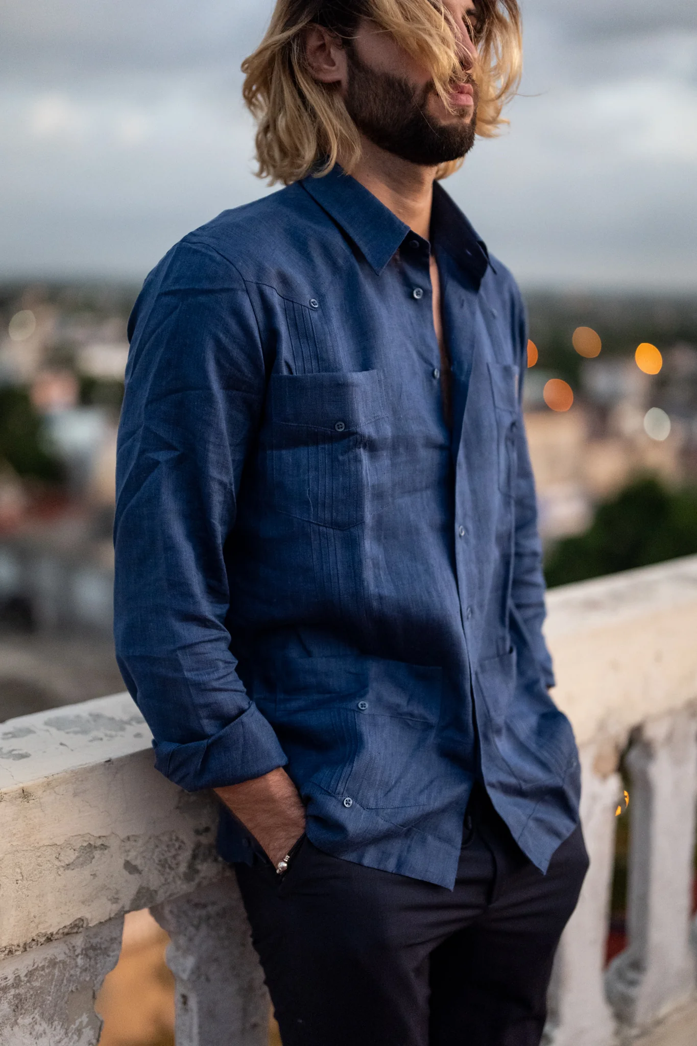 Cohiba Atmosphere Guayabera Slim Fit - Image 3