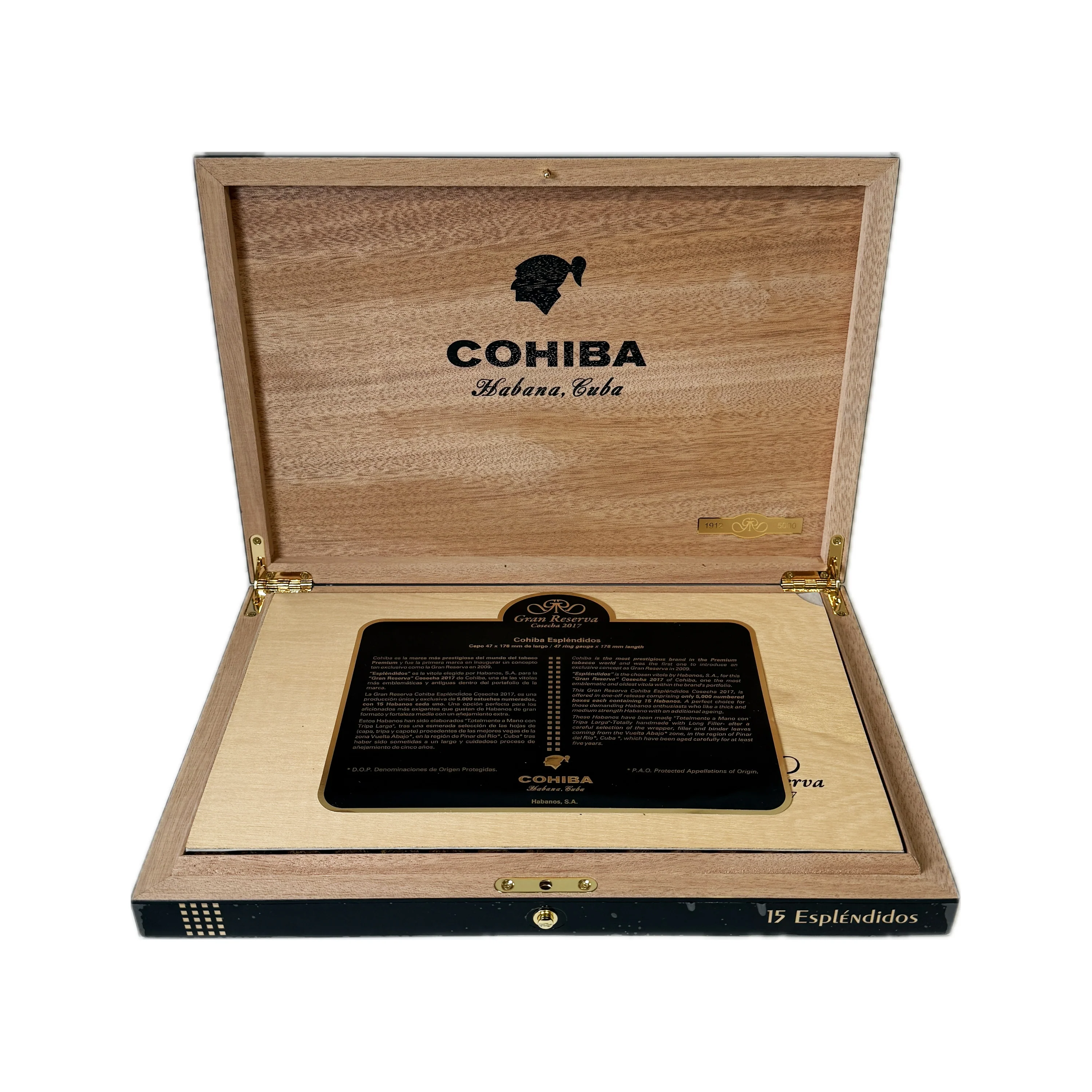 Cohiba Esplendidos Gran Reserva Cosecha 2017 Cigar - Image 5