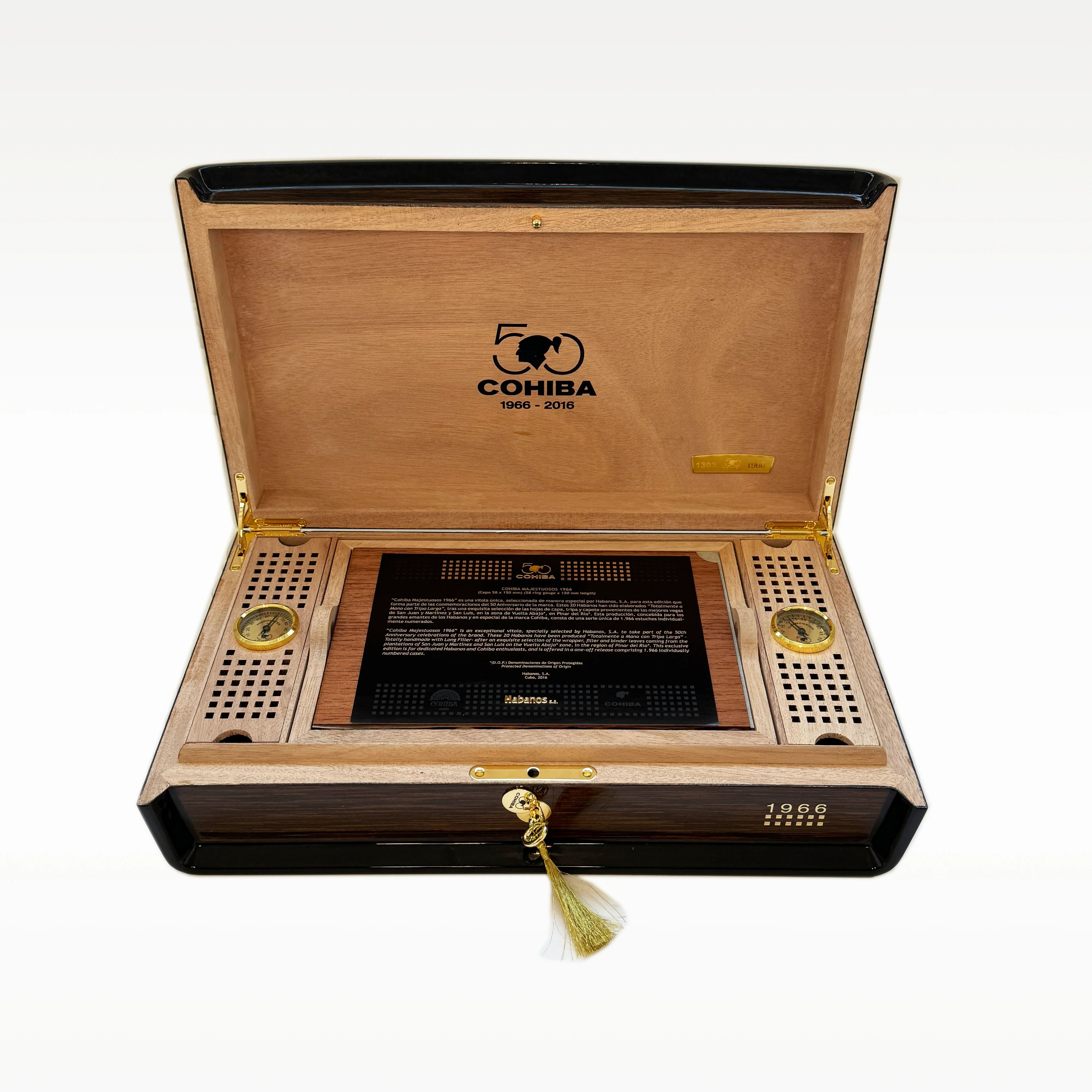 Cohiba Majestuosos 1966 - 50 Aniversario Humidor - Image 3