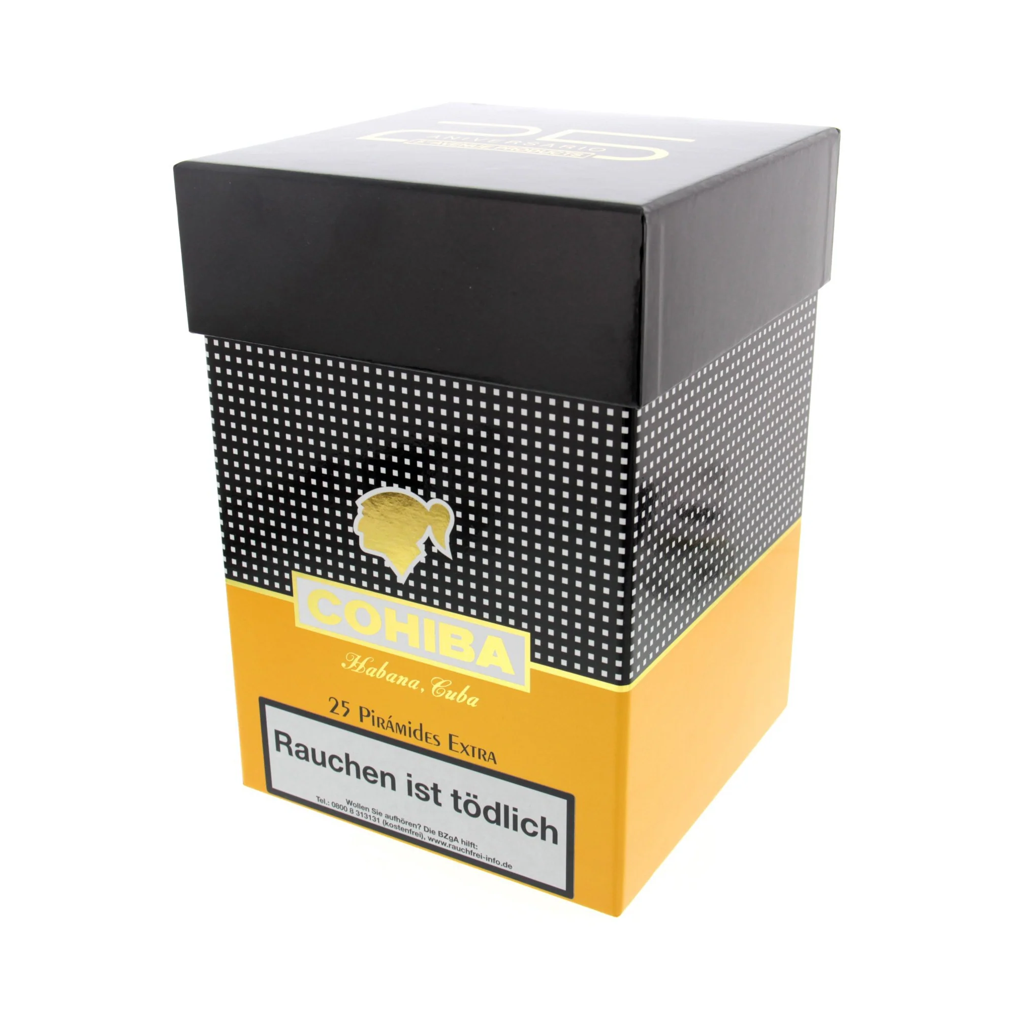 Cohiba Piramides Extra Cigar Jar - 25 Aniversario 5th Avenue Products - Image 4