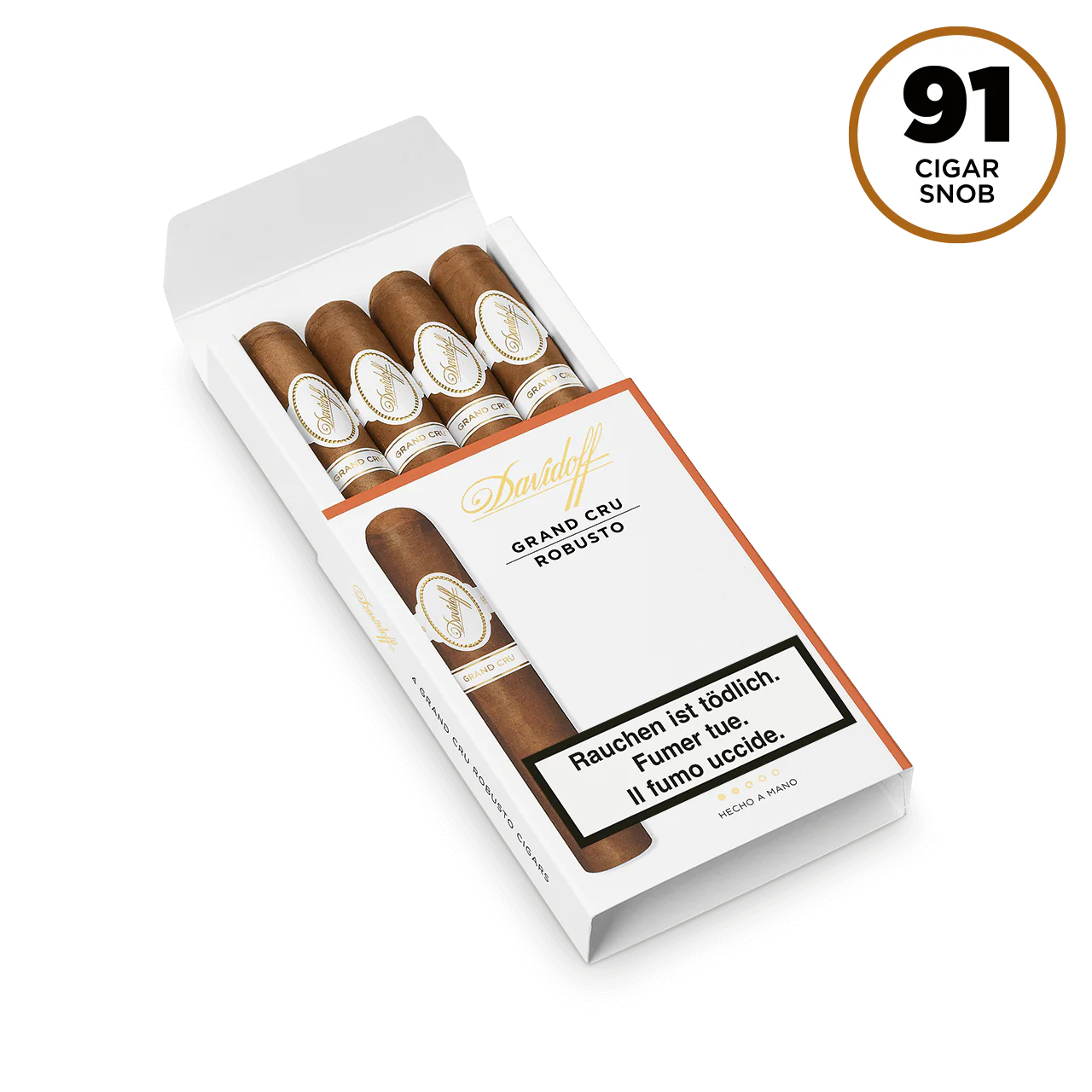 Davidoff Grand Cru Robusto Cigar - Image 2