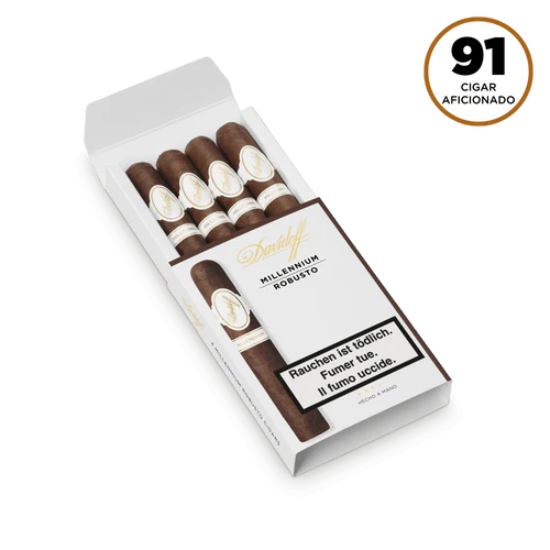 Davidoff Millennium Blend Robusto Cigar - Image 4