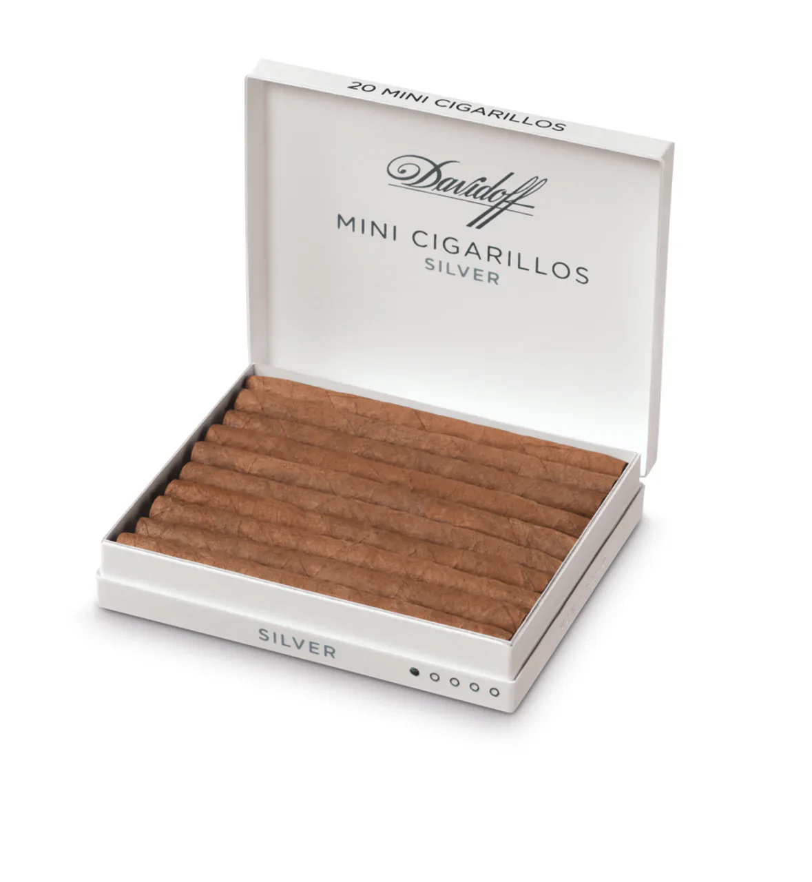 Davidoff Mini Cigarillos Silver - Image 2