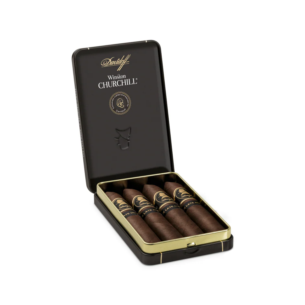 Davidoff Winston Churchill Late Hour Belicoso Cigar - Image 3