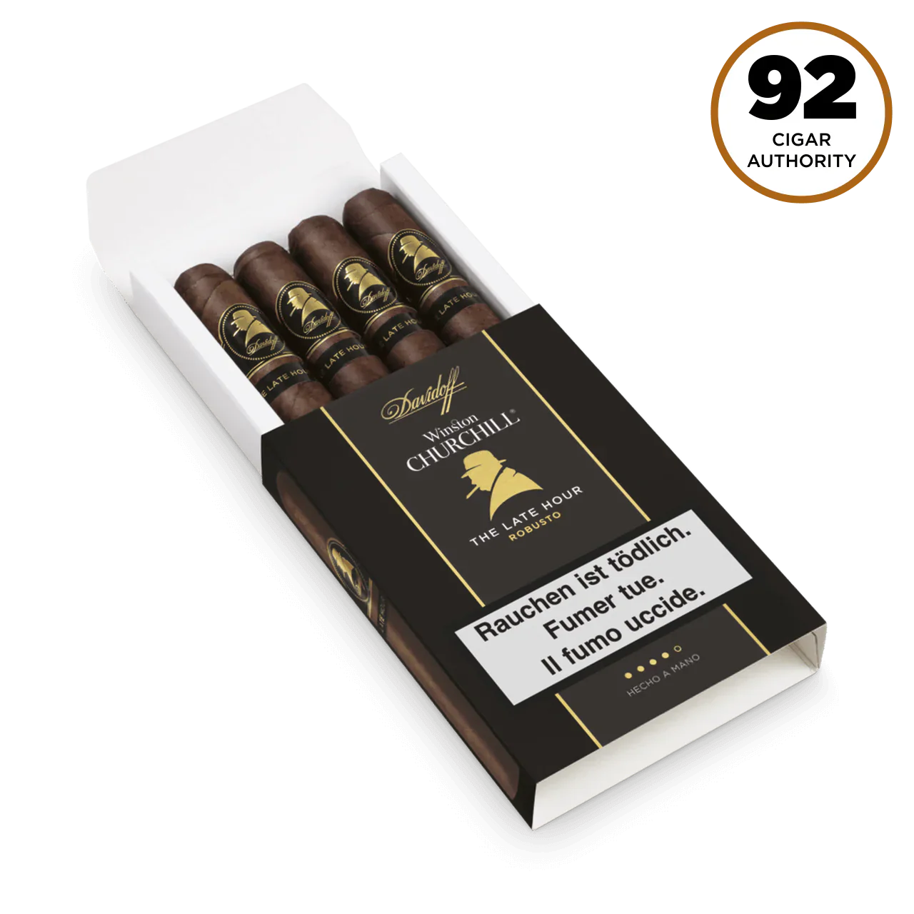 Davidoff Winston Churchill Late Hour Robusto Cigar - Image 2