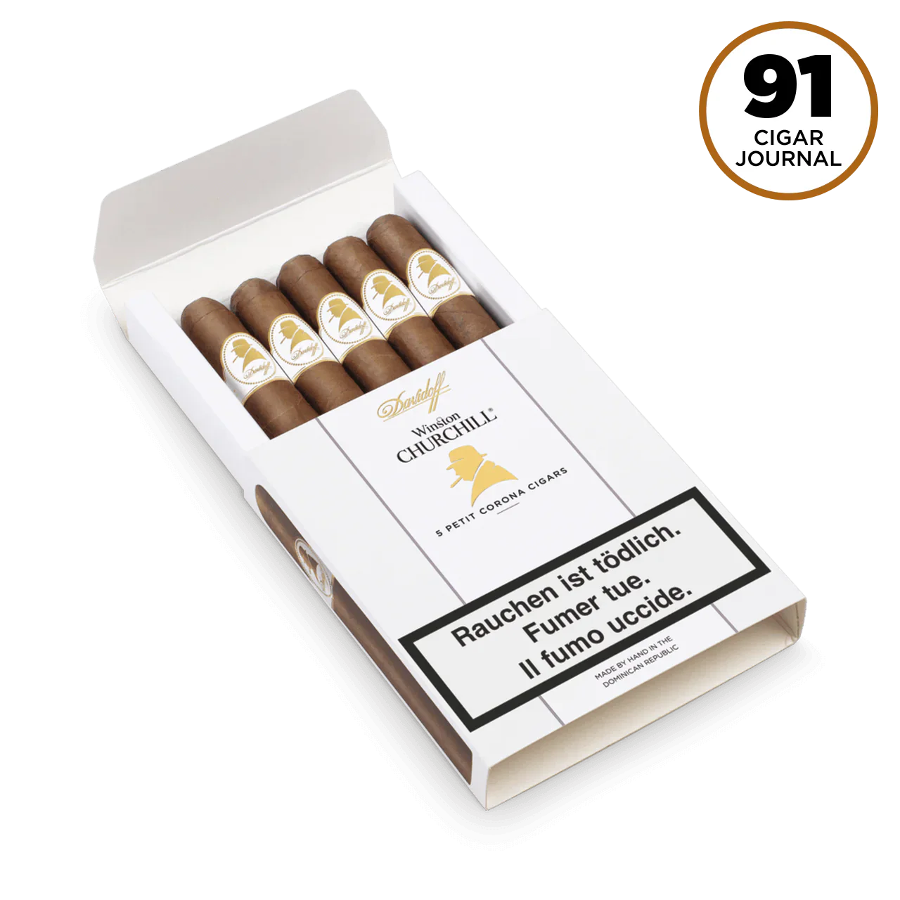 Davidoff Winston Churchill Original Series Petit Corona Cigar - Image 2
