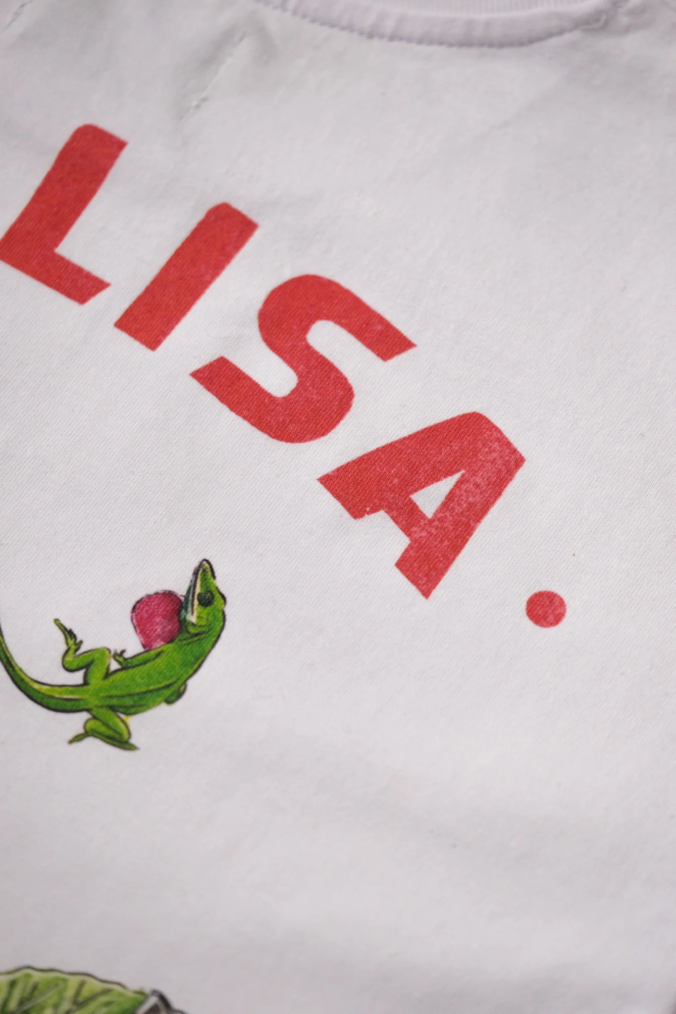EGM LA LISA T-SHIRT - WHITE - Image 8