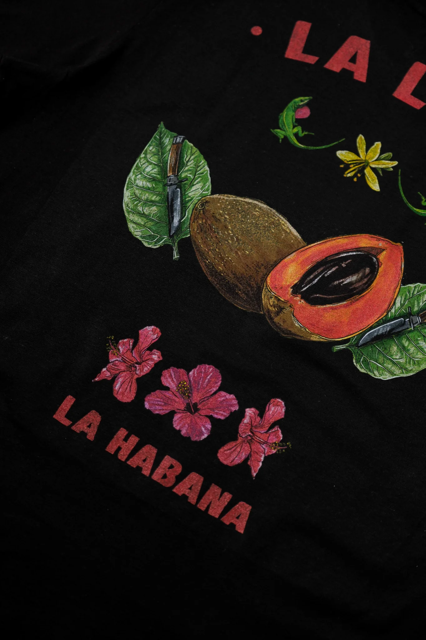 EGM LA LISA T-SHIRT - BLACK - Image 5