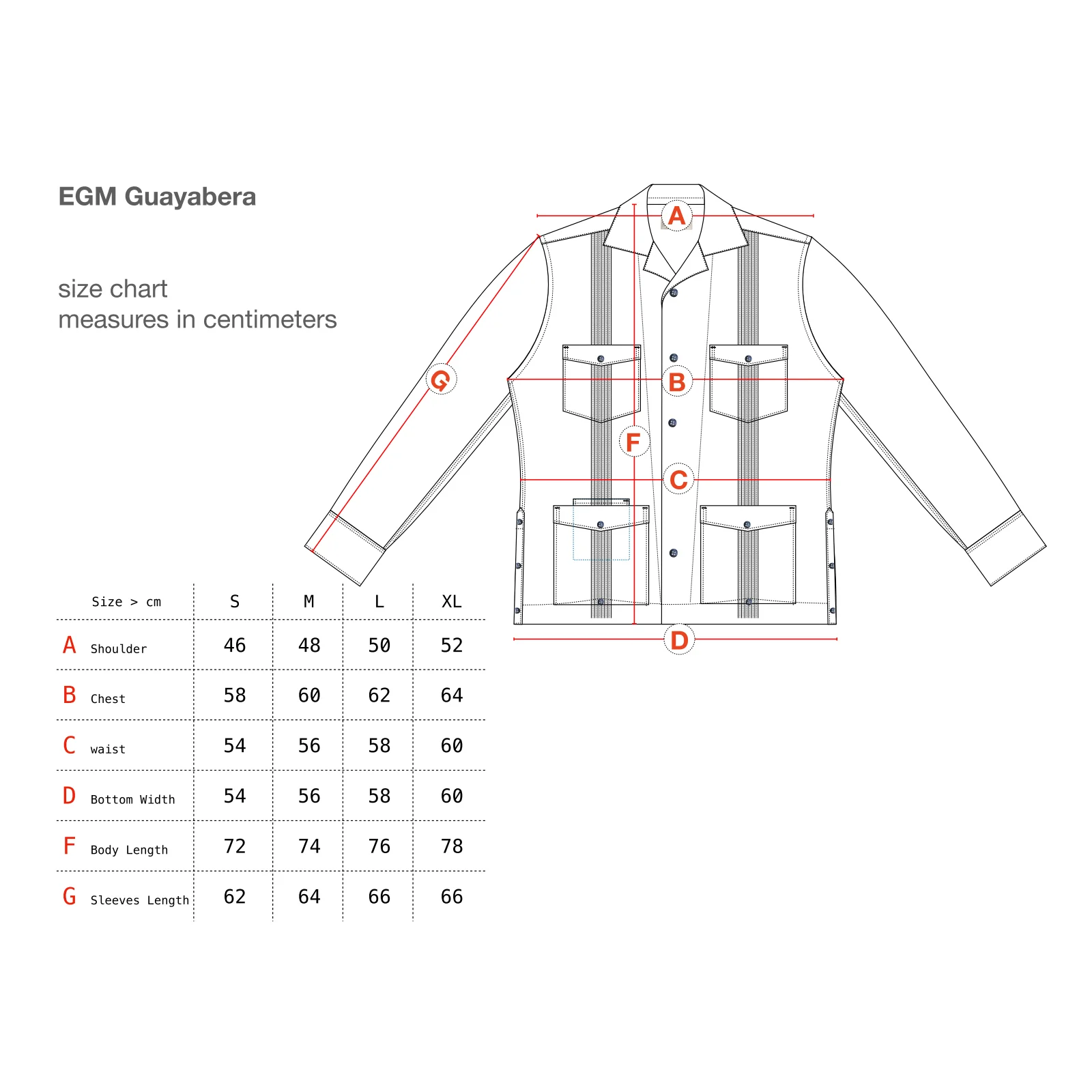 EGM Guayabera Shirt - Image 9