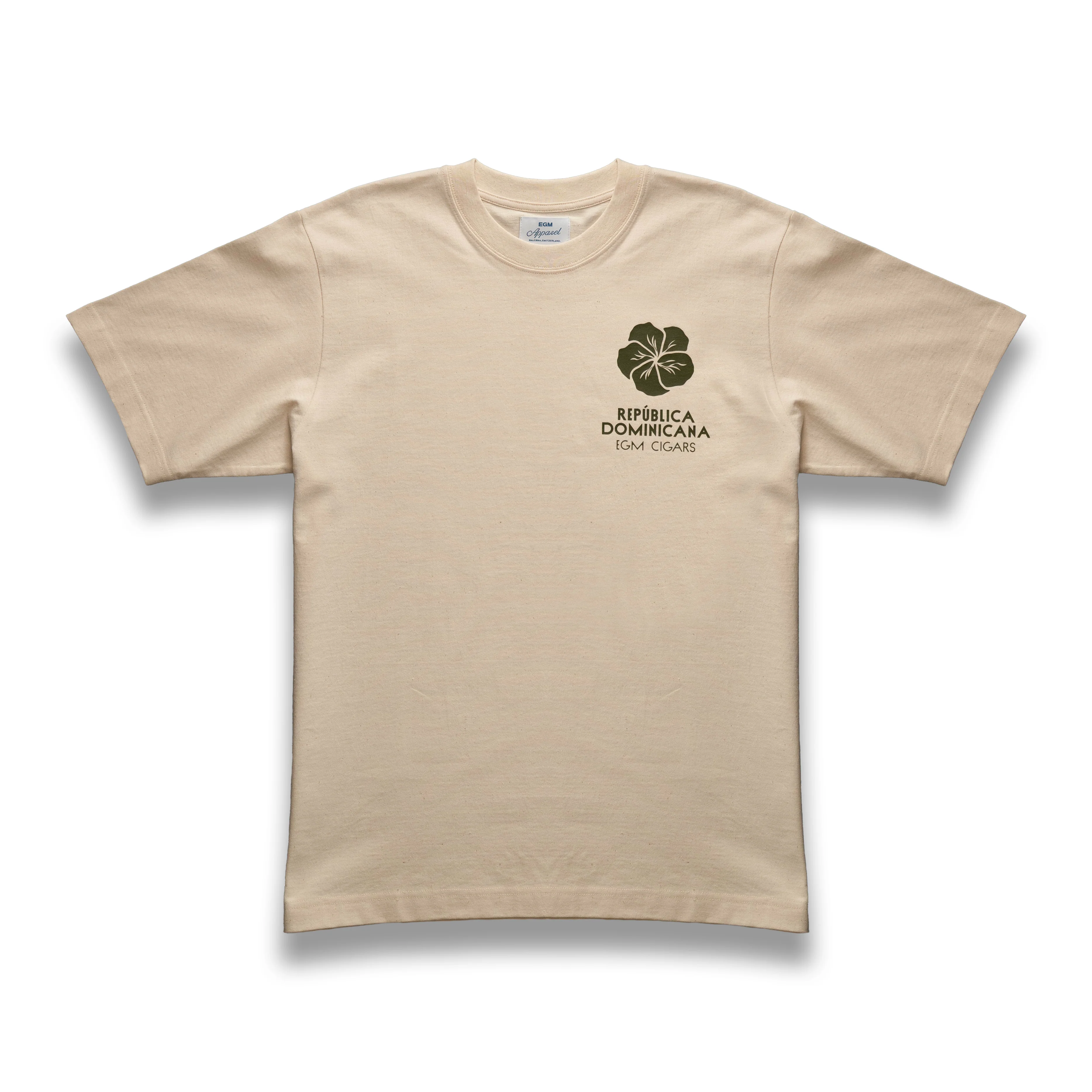 EGM TODO NATURAL T-SHIRT - PANNA