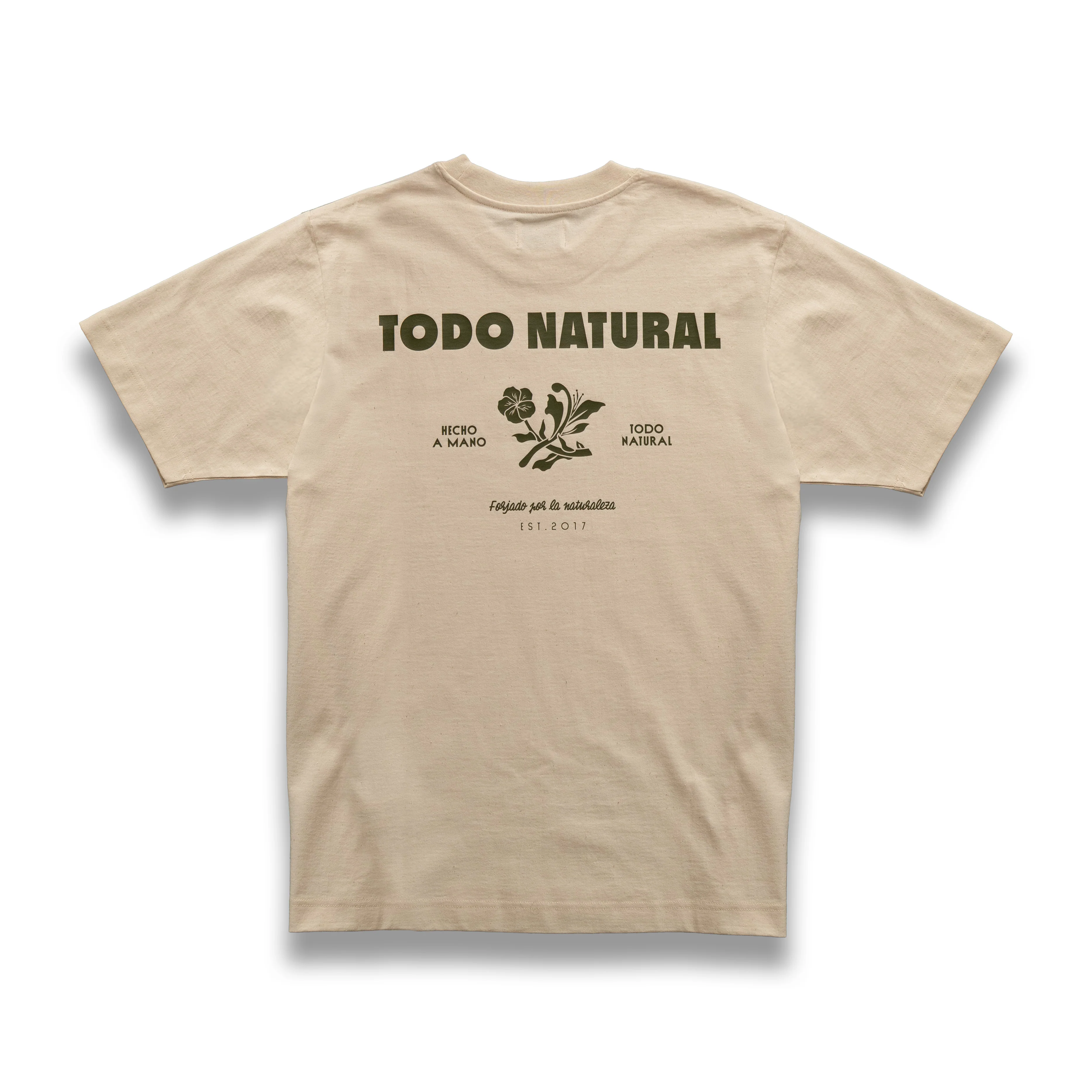 EGM TODO NATURAL T-SHIRT - PANNA - Image 4