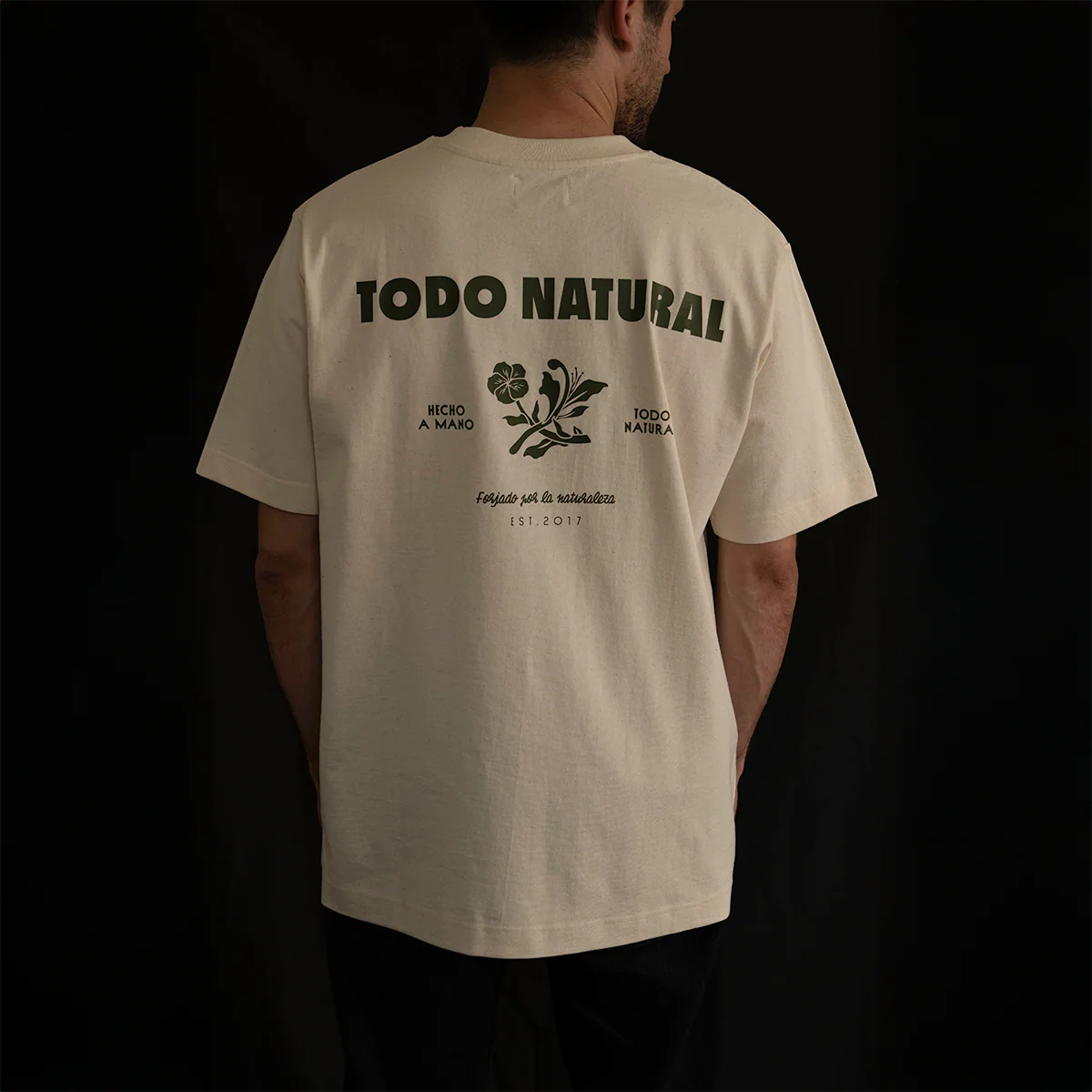 EGM TODO NATURAL T-SHIRT - PANNA - Image 6