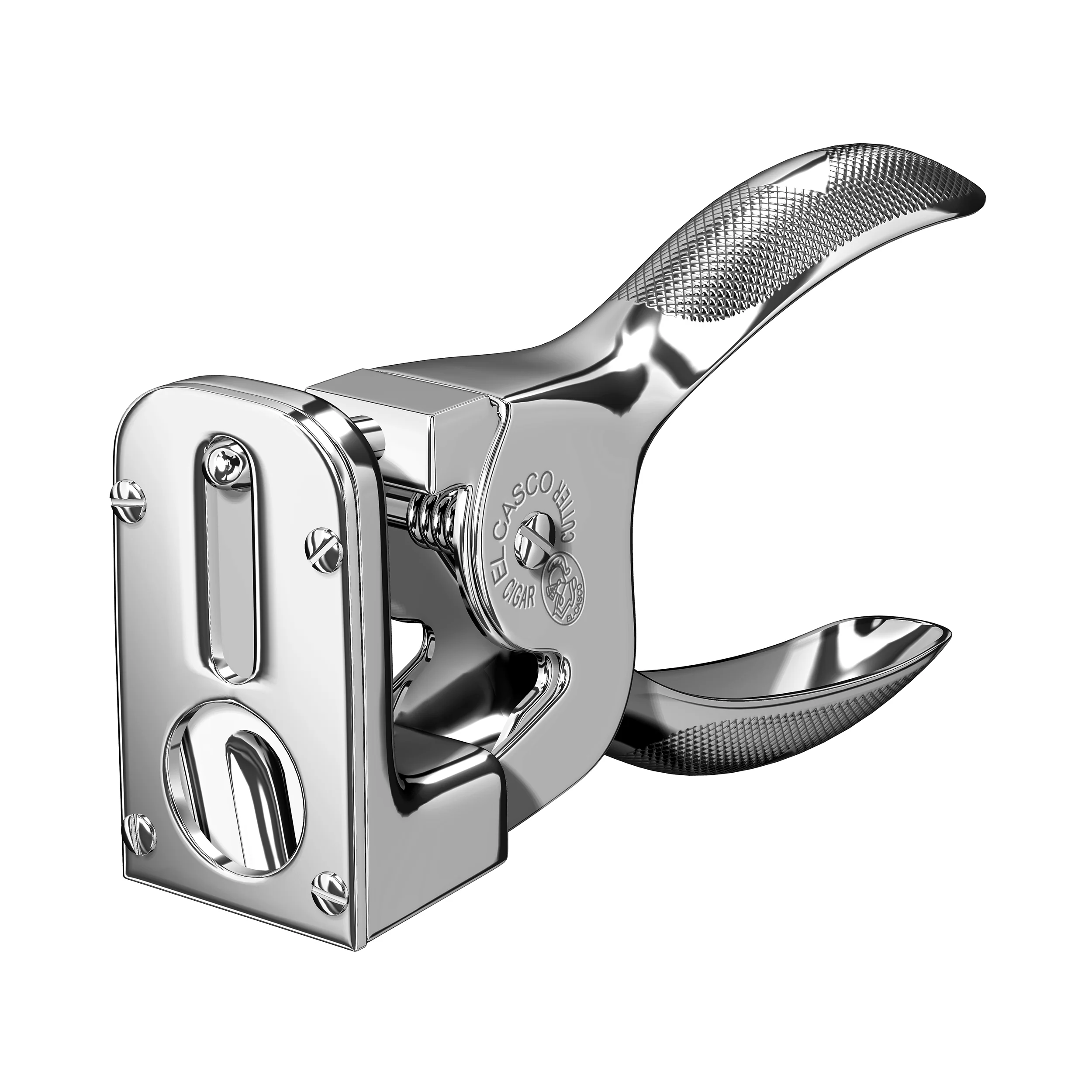 El Casco Shiny Chrome Cigar Cutter - Image 5