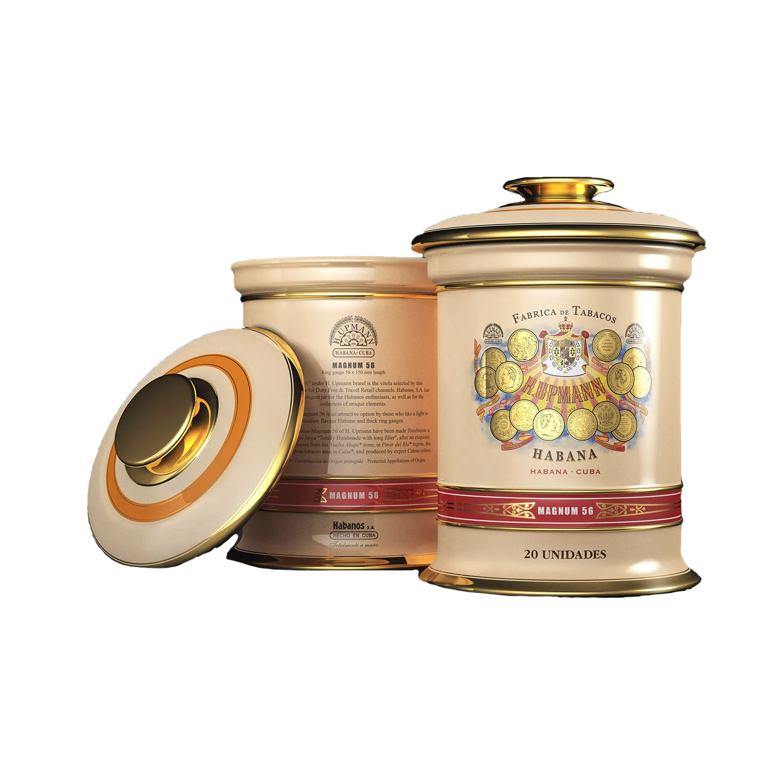 H. Upmann Magnum 56 Cigar Jar - Image 3
