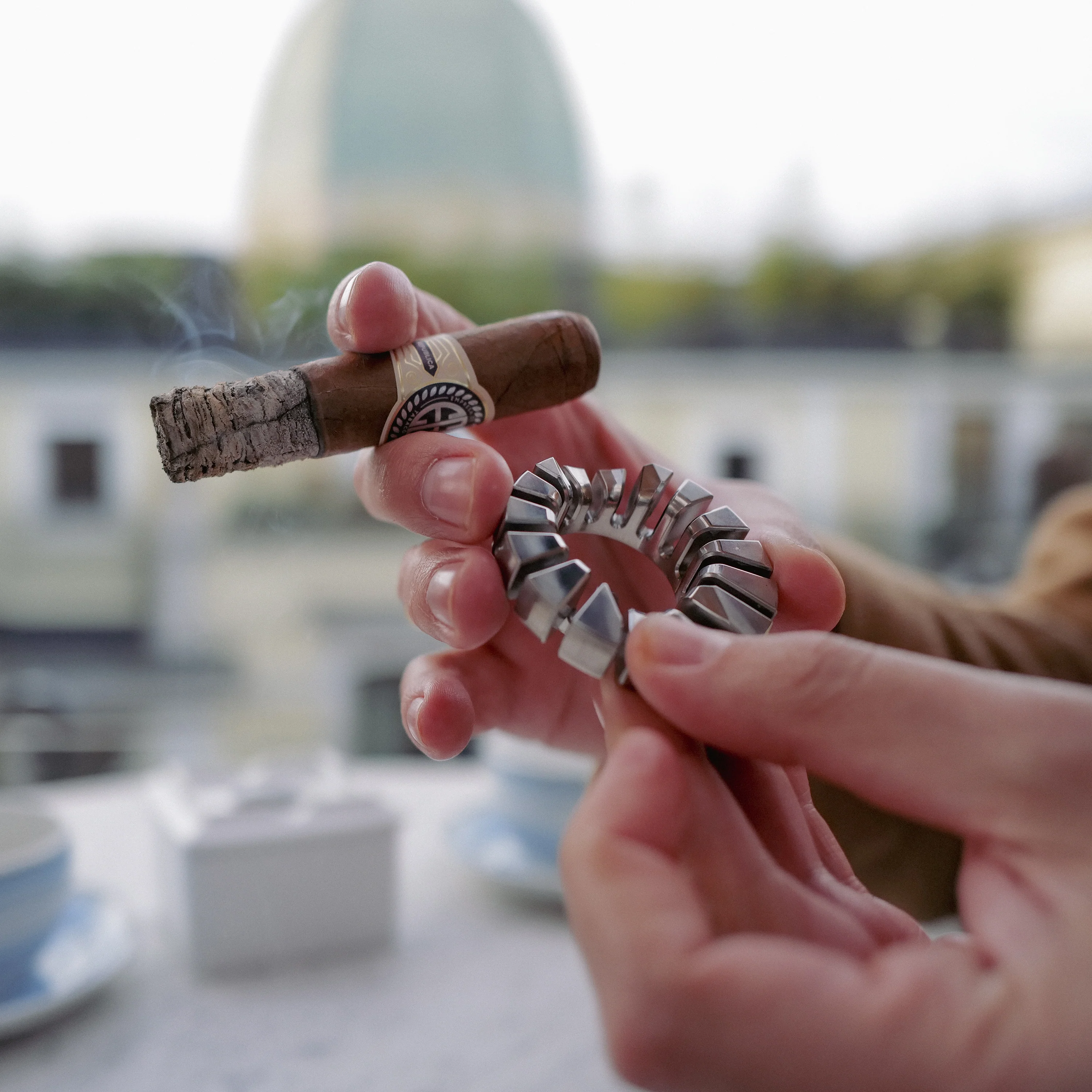HALO CIGAR REST TITANIUM - Image 4