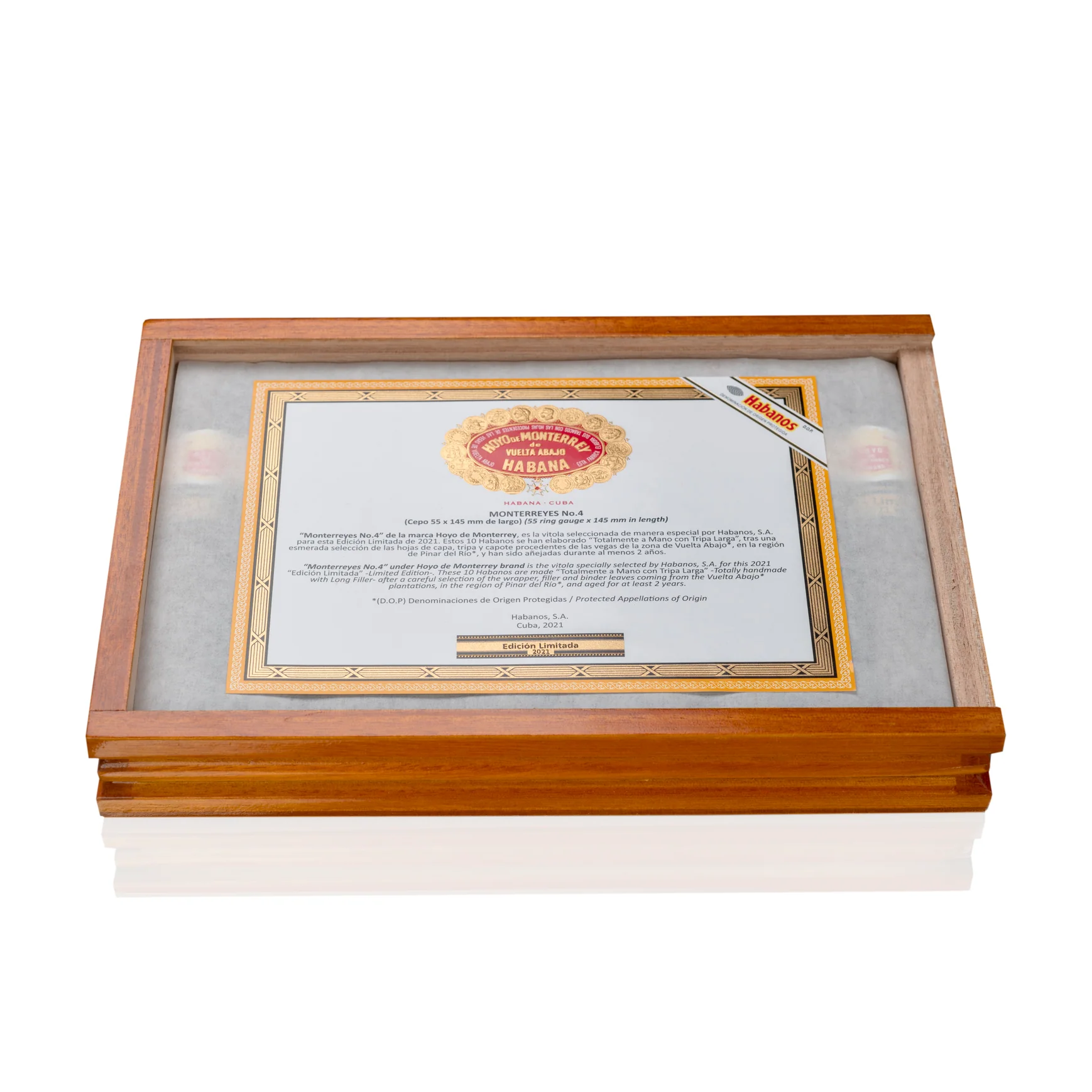 Hoyo de Monterrey Monterreyes No. 4 Edición Limitada 2021 Cigar - Image 4