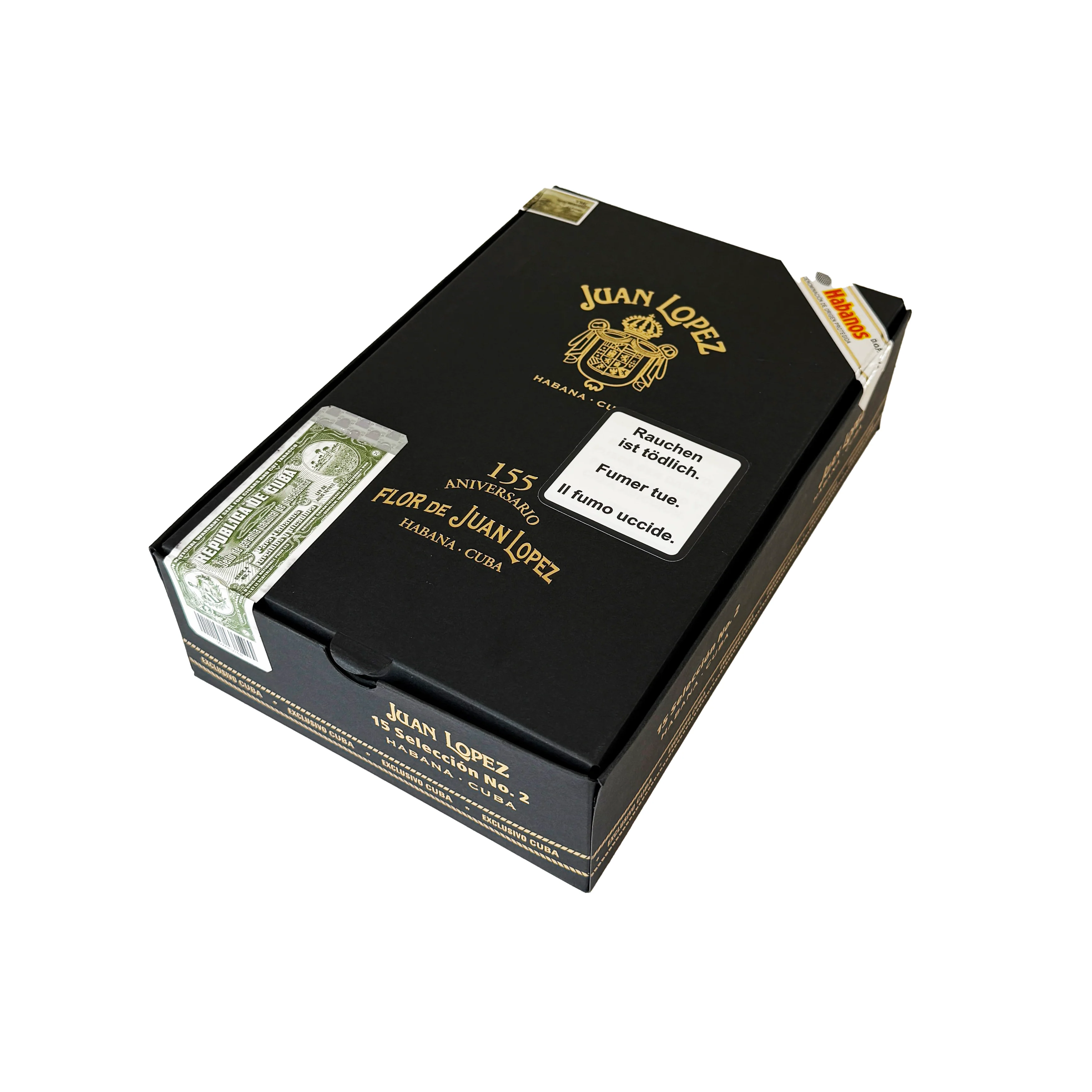 Juan López Seleccion No. 2 - 155th Aniversario Cigar (Ex. Cuba 2025) - Image 3