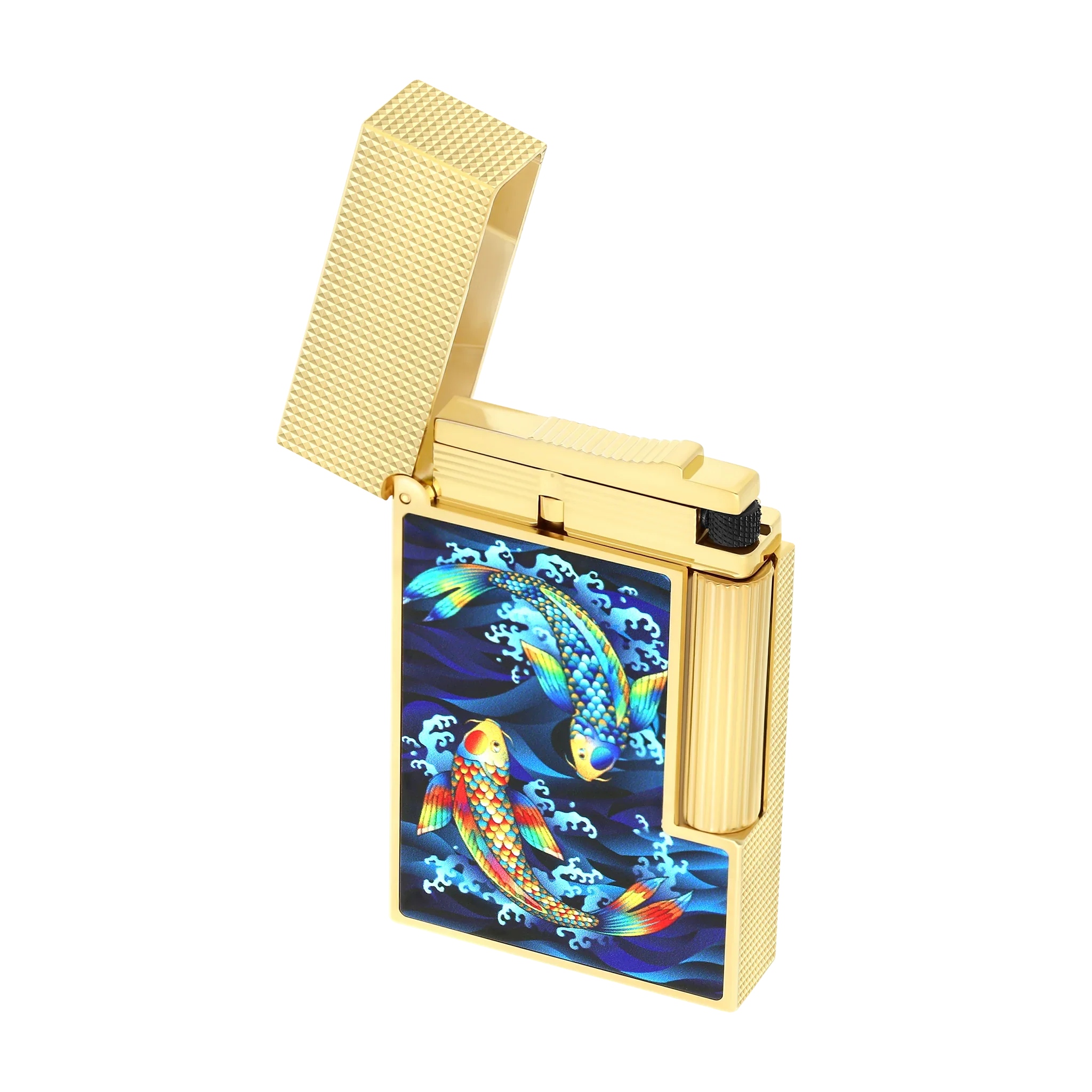 S.T. Dupont Ligne 2 Koi Fish Lighter - Image 2